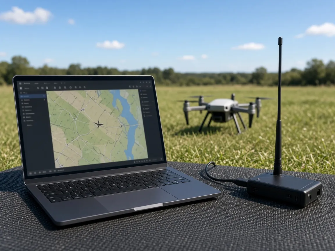 Una stazione di terra MAVLink che gira nel browser